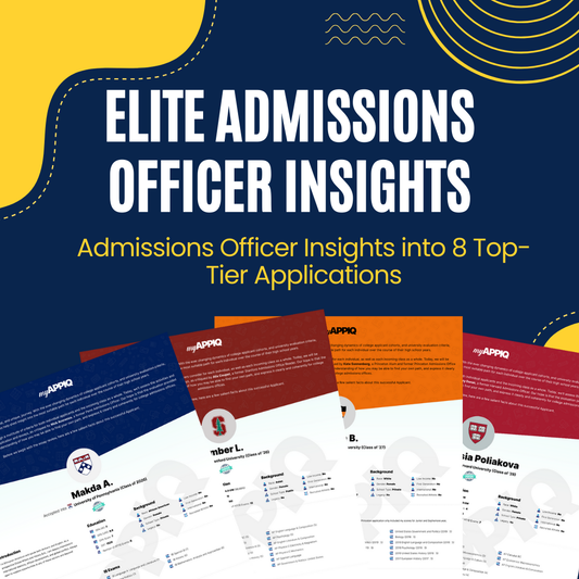 Elite Admissions Officer Insights: Admissions Officer Insights into 8 Top-Tier Applications