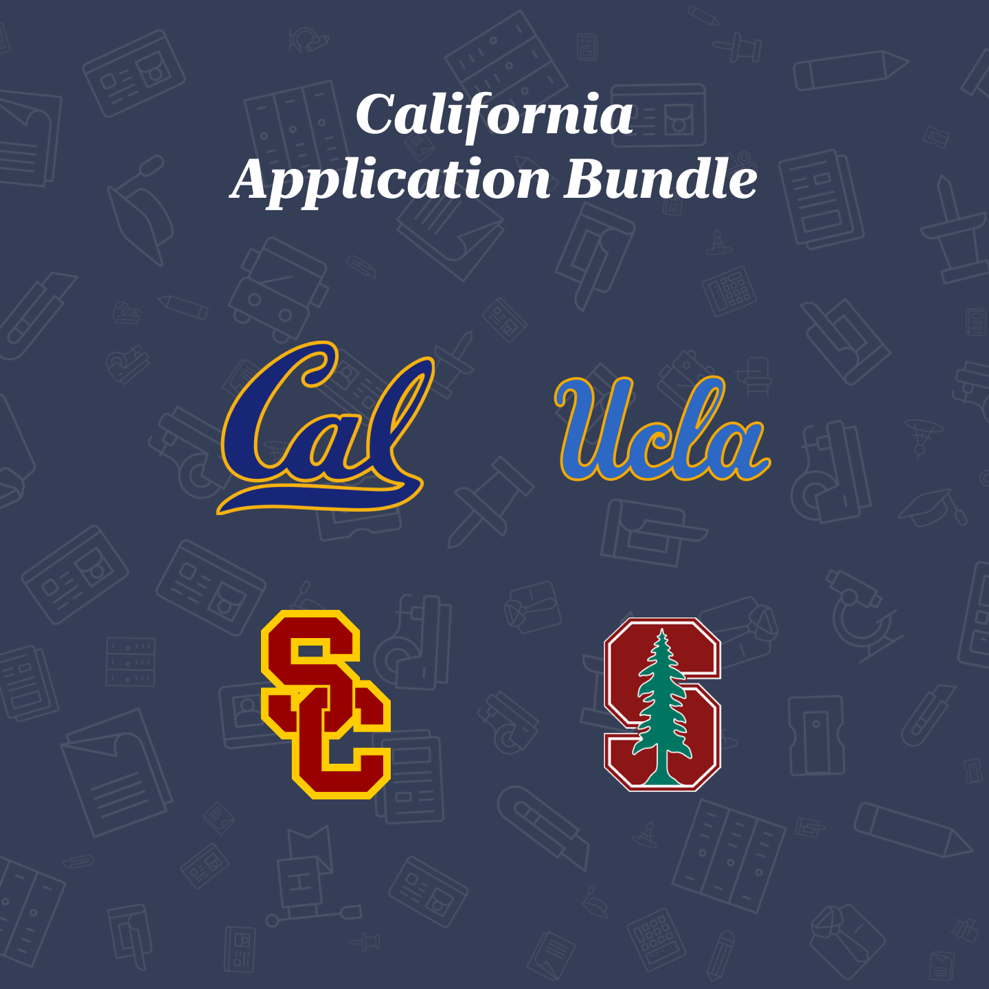4 Accepted California Application Bundle