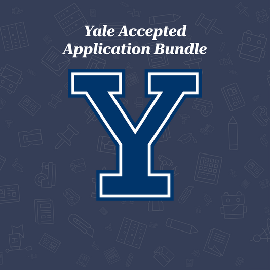 Yale Accepted Applications 4 Pack