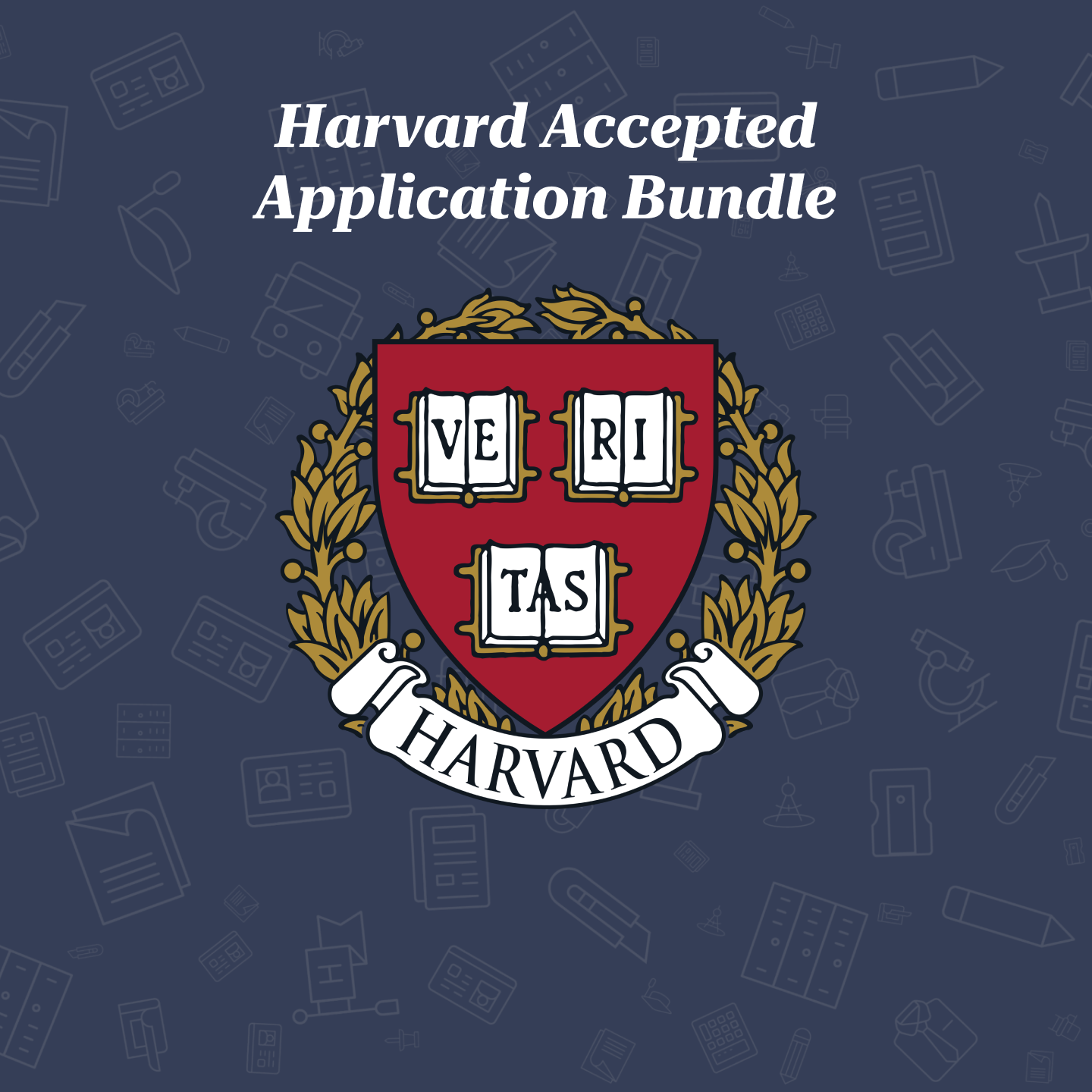 Harvard Accepted Applications 4 Pack