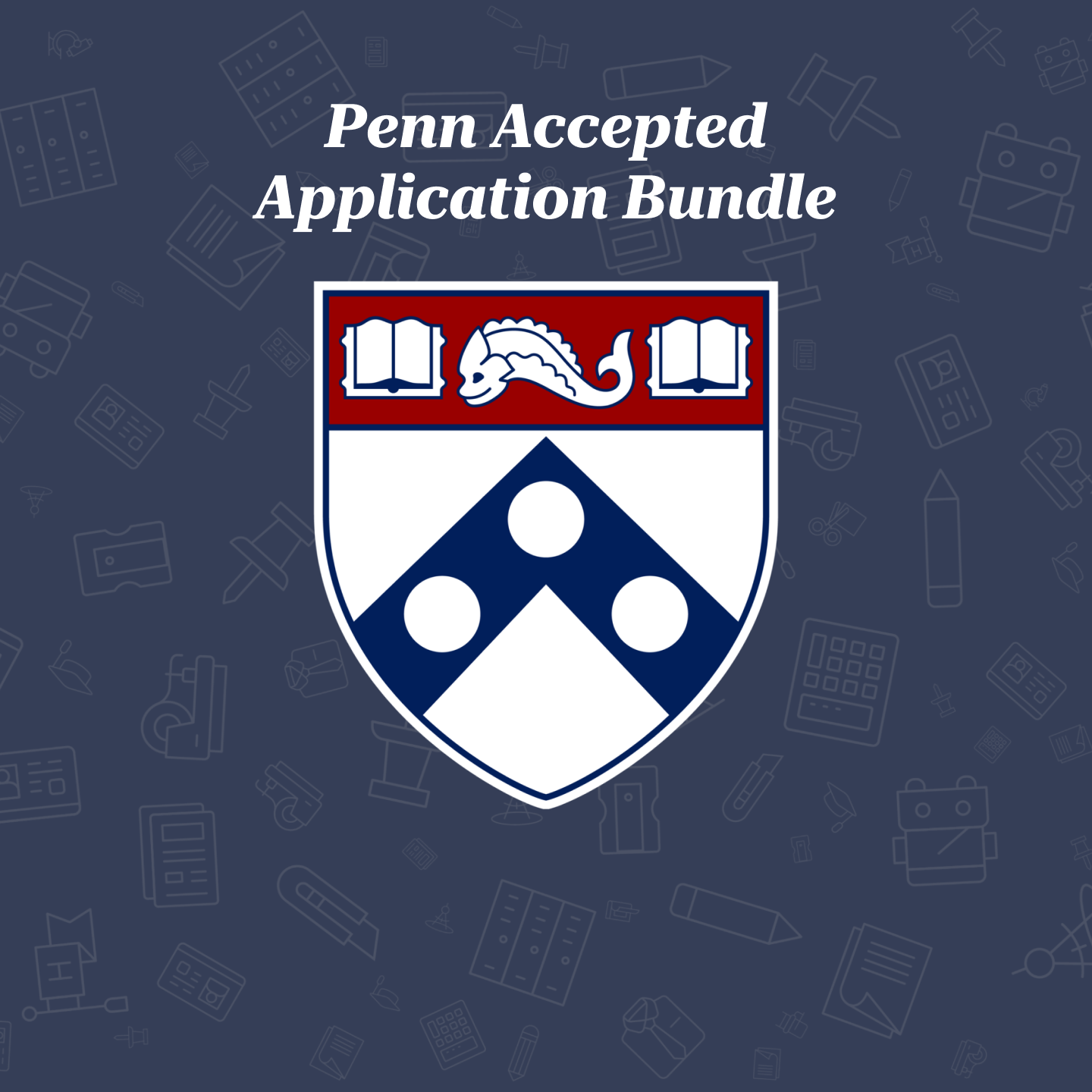 Penn Accepted Applications 4 Pack